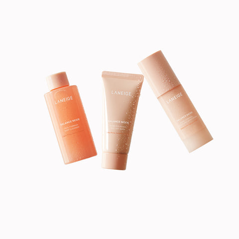 Laneige Get Into Balance Mode 3-Piece Set (Moisturizer ¡¤ Fill Mask ¡¤ Cleanser)