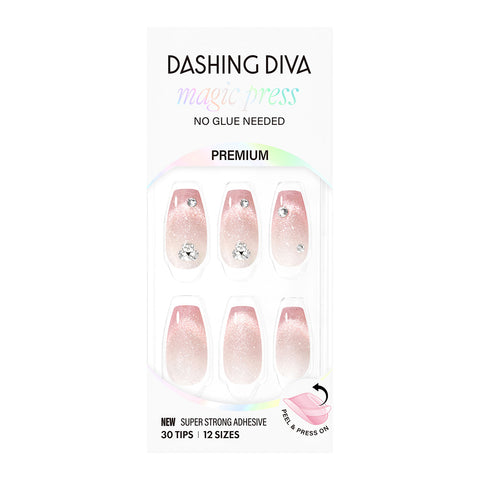 Dashing Diva Magic Press Rozel (Coffin) Nail Tips