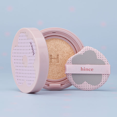 hince Cover Master Pink Cushion & Refill Set (includes Cushion Puff)