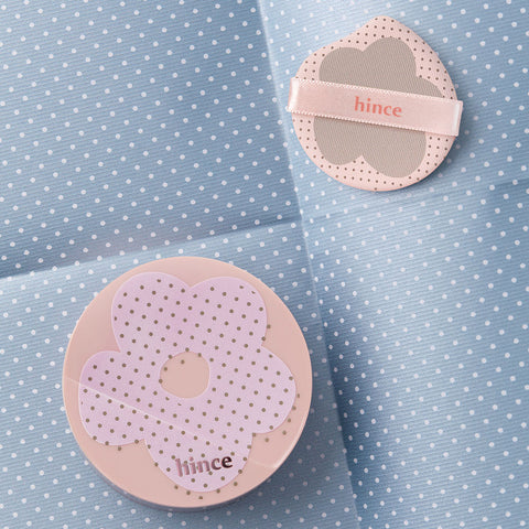 hince Cover Master Pink Cushion & Refill Set (includes Cushion Puff)