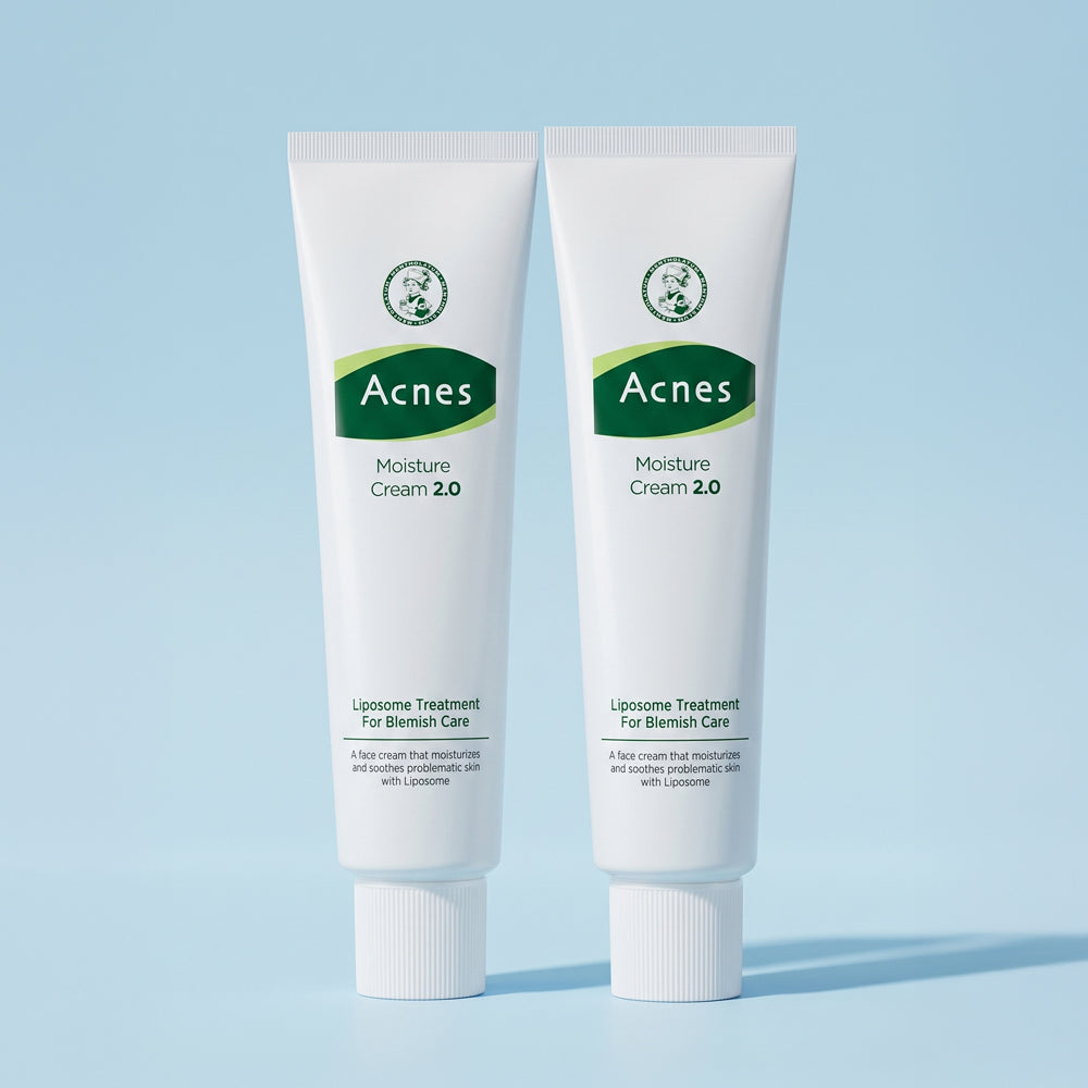 Acnes Moisture Cream 2.0 60ml (2 Pack)