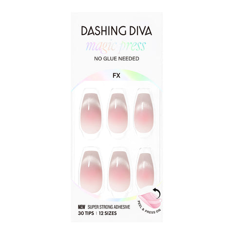 Dashing Diva Magic Press Cheek Shine (Coffin) Nail Tips
