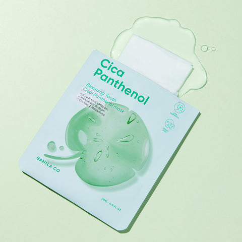Banila Co Blooming Youth Cica Panthenol Mask Sheet 22ml (10pcs)