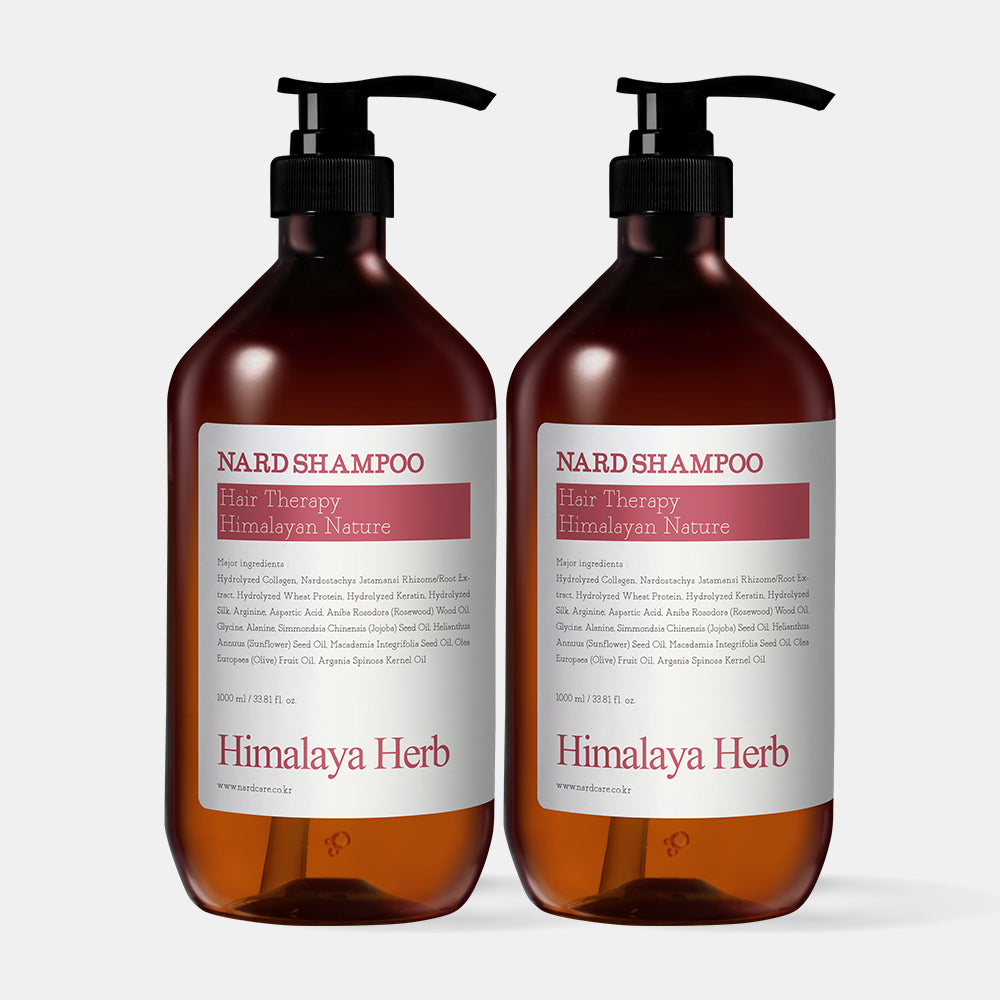 Nard Shampoo 1000ml Rosewood Scent (2 Pack)