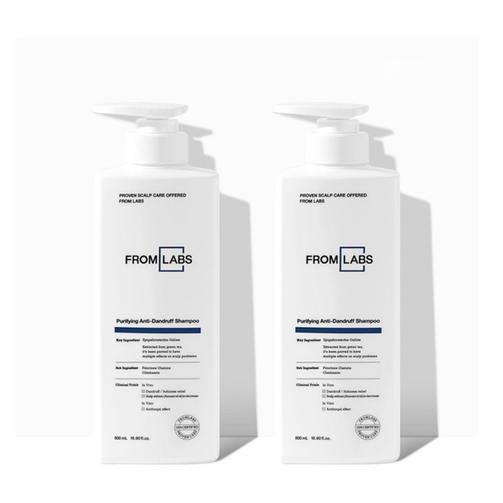 Fromlabs Purifying Dandruff-Care Scalp Shampoo 500ml (2 Pack)
