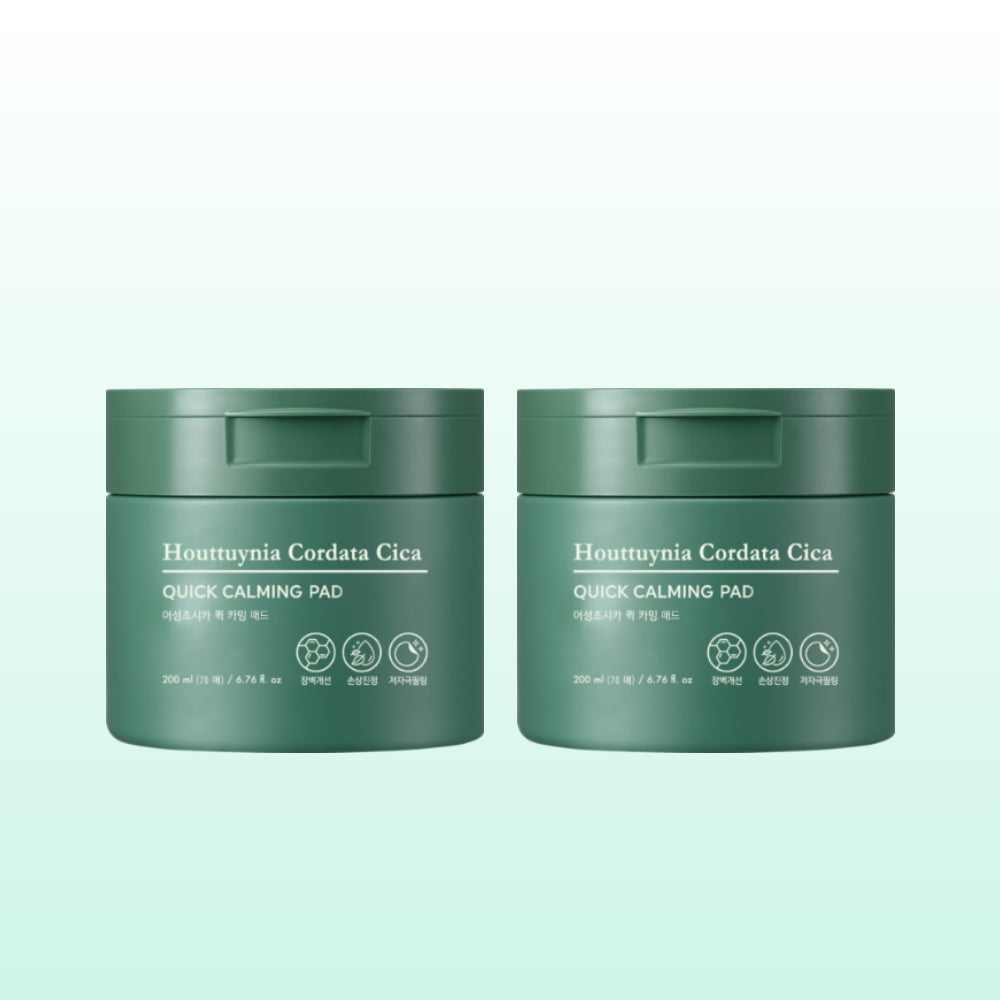 TONYMOLY Eoseongcho Cica Quick Calming Pads 70P (2 pack)