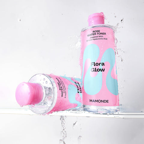 Mamonde Flora Glow Rose Water Toner 500ml (Set of 2)