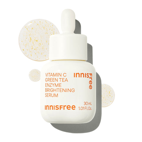 Innisfree Vitamin C 2-Piece Set Vitamin C Capsule Serum 30 mL + Vitamin C Green Tea Enzyme Spot Toning Pads 60 pads