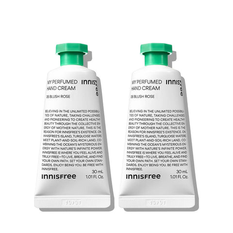 Innisfree My Perfumed Hand Cream 30ml (06 Blush Rose) (2 Pack)