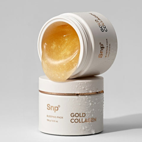 SNP Gold Collagen Sleeping Pack 100g