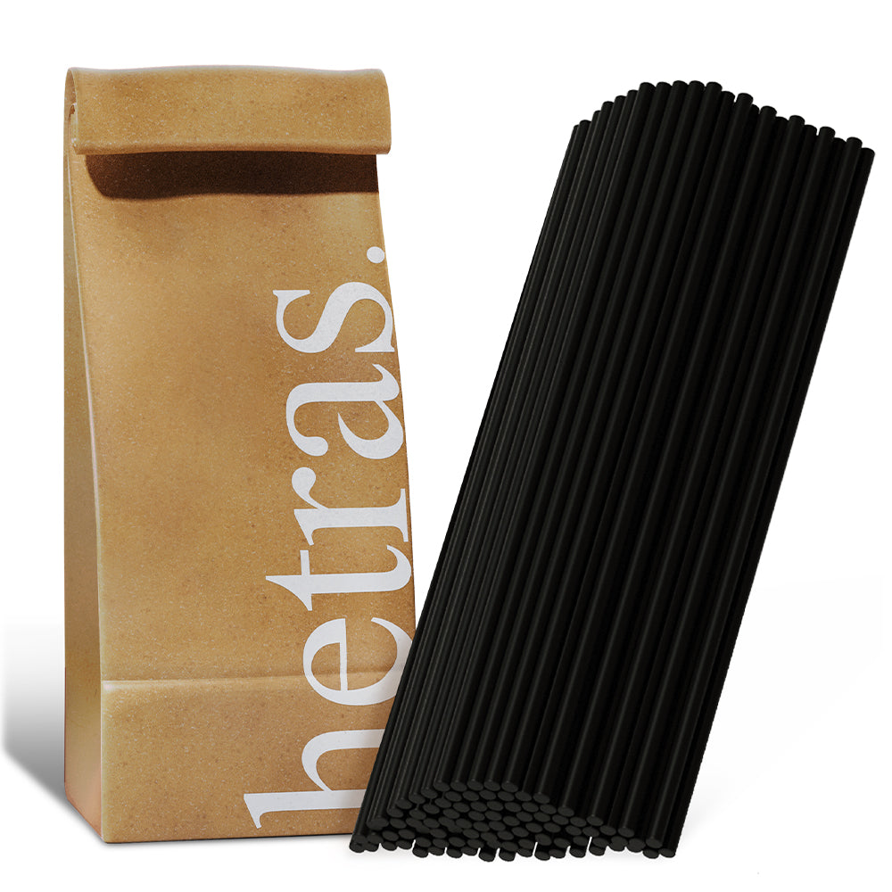 Hetras Premium Long Fiber Diffuser Reed Sticks 4mm x 30cm (60 pcs)
