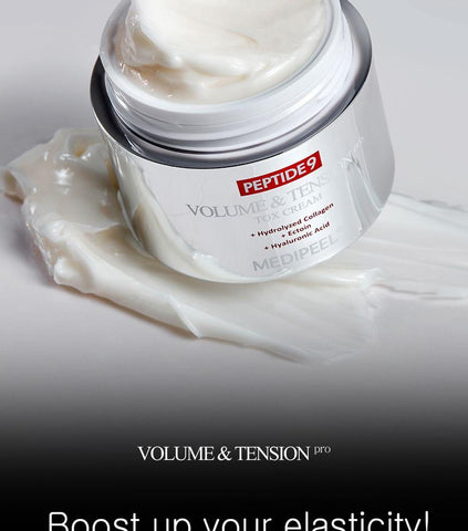 Soonsu Beauty Peptide 9 Volume And Tension Tox Cream Pro packaging design