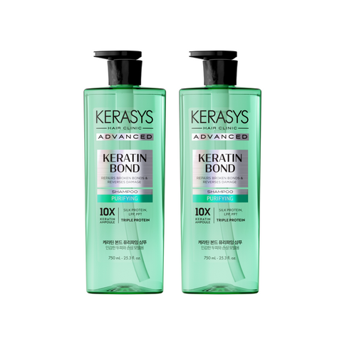 Kerasys Keratin Bond Deep Repair Shampoo 750ml (2 Pack)