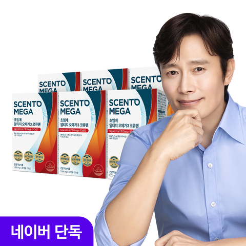 Nutrione Centomega Supercritical rTG Omega-3 with CoQ10 1200 mg 30 Capsules x 6 Pack