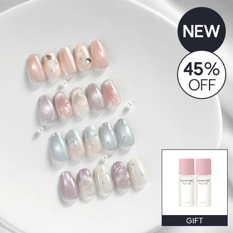 Dashing Diva Magic Press Nail Shop Collab Design 2-Pack Set