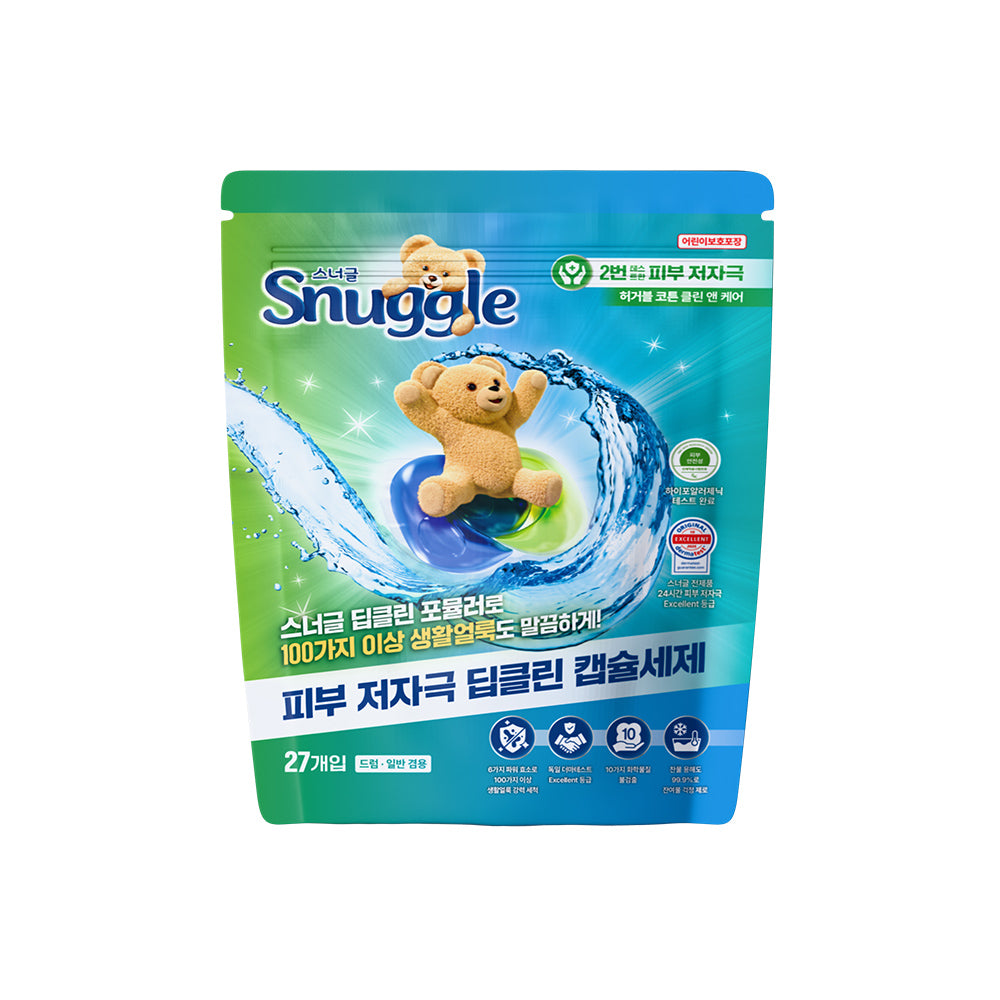 Snuggle Huggable Cotton Deep Clean Laundry Capsules 27 Count
