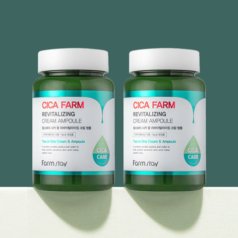 Farmstay Cica Farm Revitalizing Cream Ampoule 250ml (2 Pack)