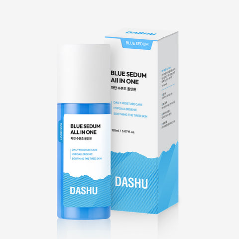 Dashu Men's Aqua Deep Waterful All-in-One Lotion 150ml + Moisture Cream 50ml Set