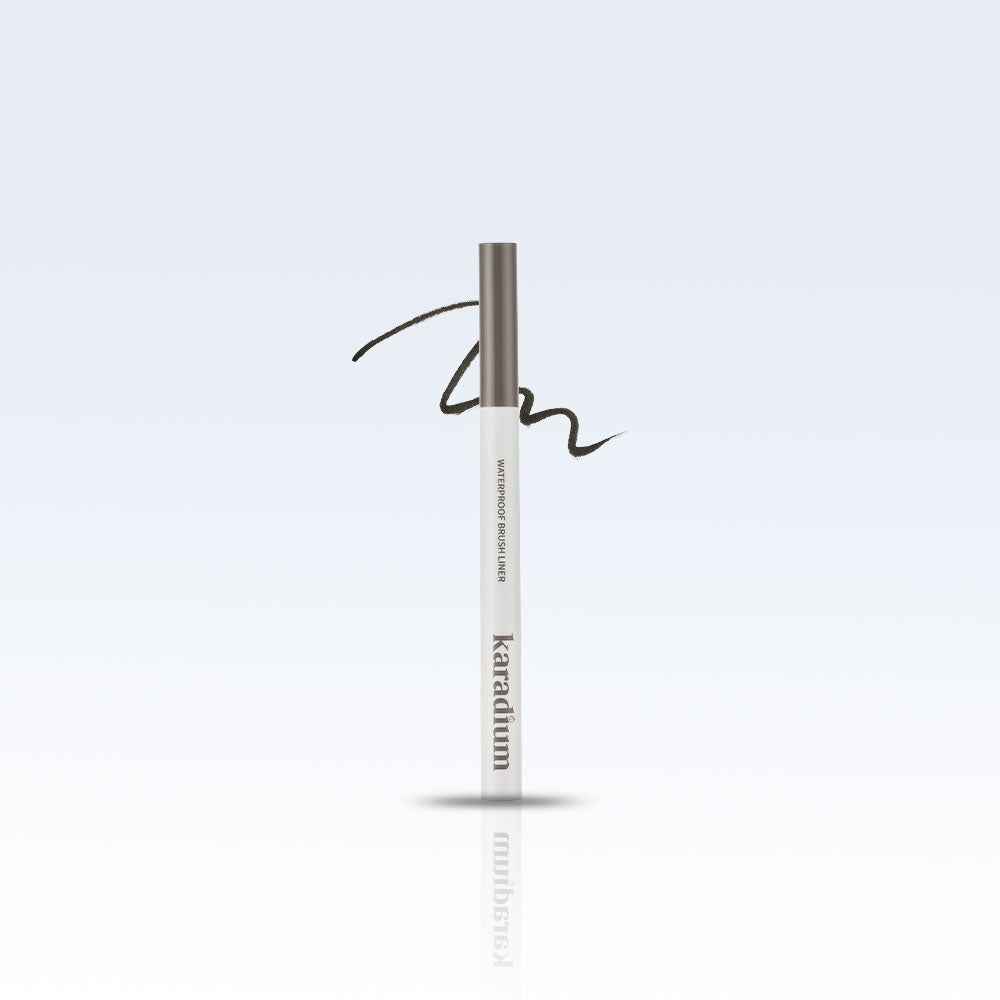 Karadium Waterproof Brush Eyeliner Black