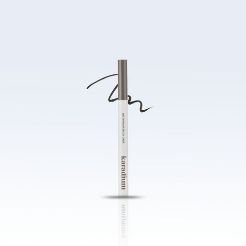 Karadium Waterproof Brush Eyeliner Black