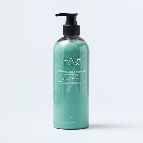 HairPlus O'Fresh Deep Herbal Scalp Hair Pack 500ml (2 Pack)