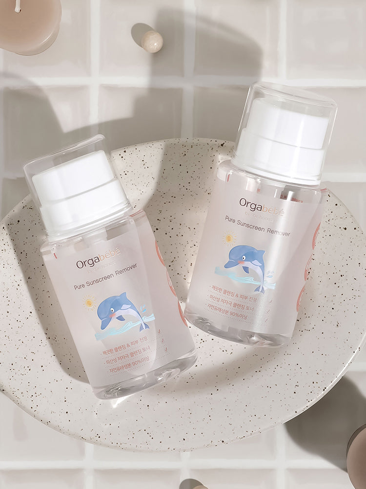 Orgabebe Baby Sunscreen Remover 200ml (2 Pack)