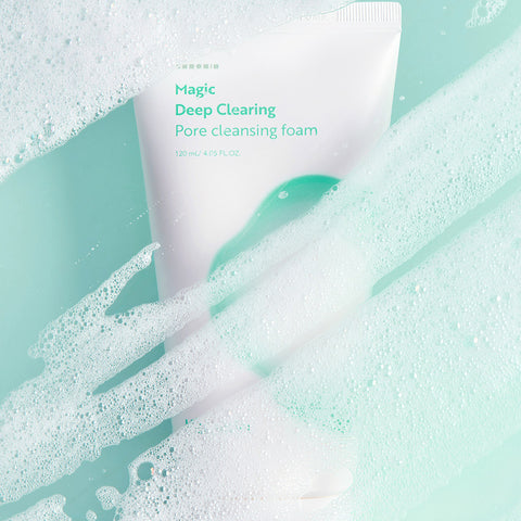 Hanskin Magic Deep Clearing Pore Cleansing Foam 120ml (2 pack)
