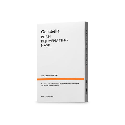 Genabelle PDRN Rejuvenating Soothing Elasticity Salmon Mask Pack 5 Sheets (2 Pack)