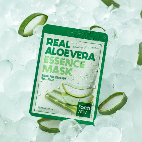 Farmstay Real Aloe Vera Essence Mask Pack 23ml (10 Sheets)