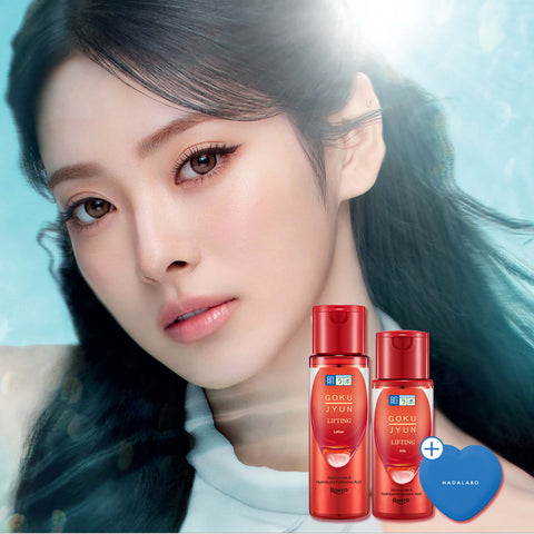 Hada Labo Gokujyun Lifting 2-Piece Set Lotion 170ml + Milk 140ml