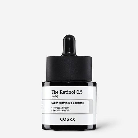 COSRX Retinol 0.5 Booster Set (Retinol 0.5 Oil 20ml + 6 Peptide Serum 150ml)
