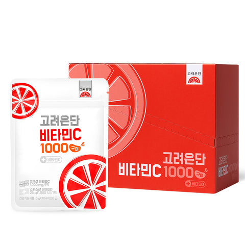 Koreaeundan Vitamin C 1000 + Vitamin D Gummies 15 Packs (1 Unit)
