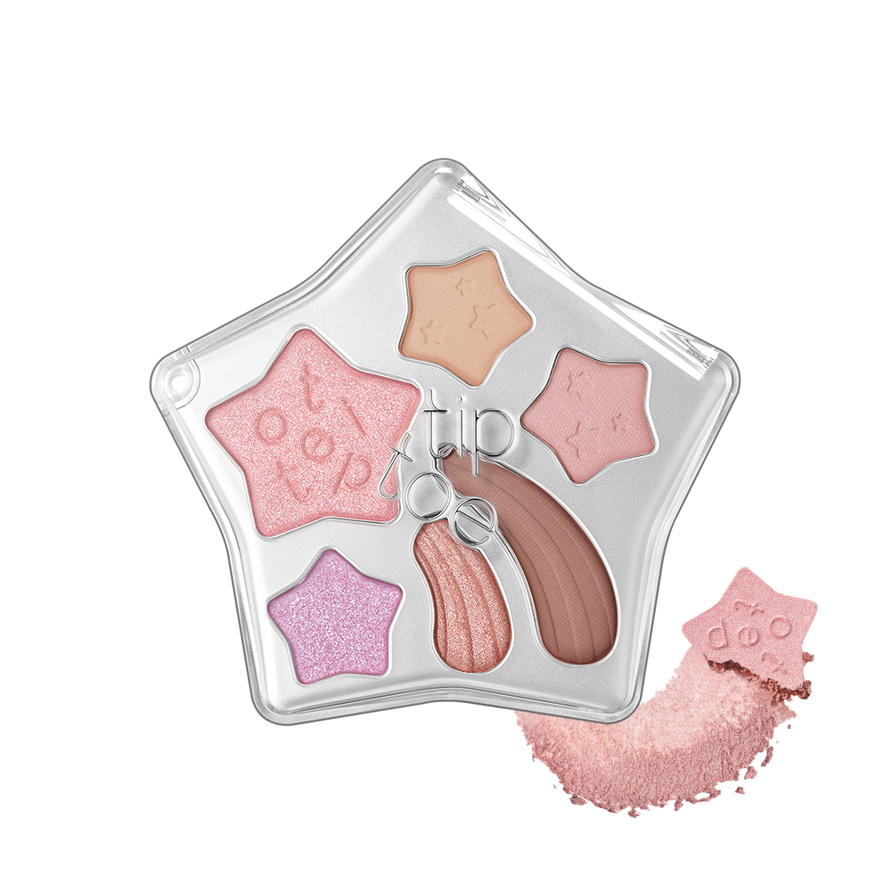 Tiptoe Wish Touch Eye Palette 8.5g (6 Colors)