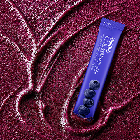 JungKwanJang Good Base Organic Blueberry Puree 20g x 14 sachets (Product of USA)