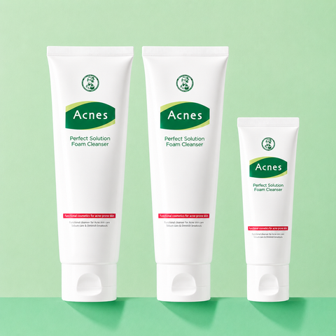 Acnes Perfect Solution Foam Cleanser 125ml x2