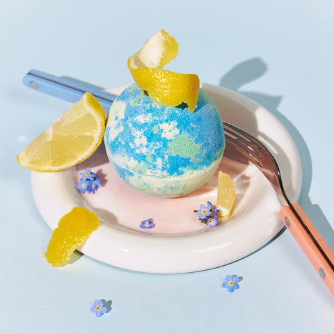 Chasing Rabbit Only One Earth Bath Bomb (Vegan) Lemon Musk 180g (2 Pack)