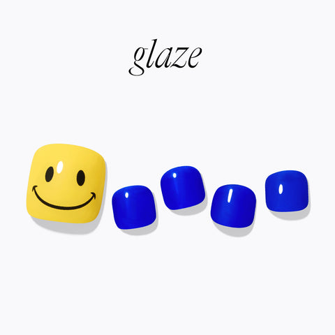 Dashing Diva Glaze Pedicure Sunny Smile