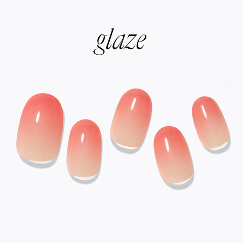 Dashing Diva Glaze Coral Blushing