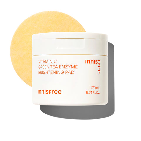 Innisfree Vitamin C 2-Piece Set Vitamin C Capsule Serum 50 mL + Vitamin C Green Tea Enzyme Blemish Toning Pads 60 sheets