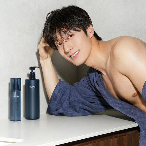 NOT4U Clear All-In-One Wash & Mist for Men (500ml + 200ml)