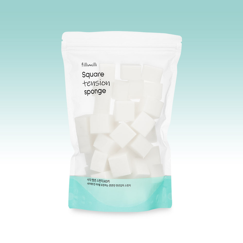 Fillimilli Square Tension Sponge 40pcs