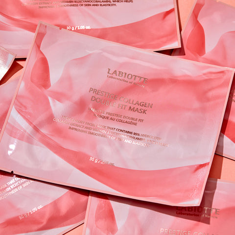 Labiotte Prestige Collagen Double-Fit Gel Sheet Mask 30g (10 Sheets)