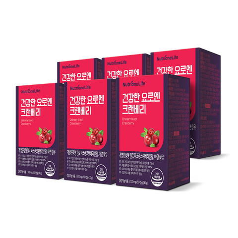 Nutrione Healthy Uro N Cranberry 6 Boxes (6-Month Supply)