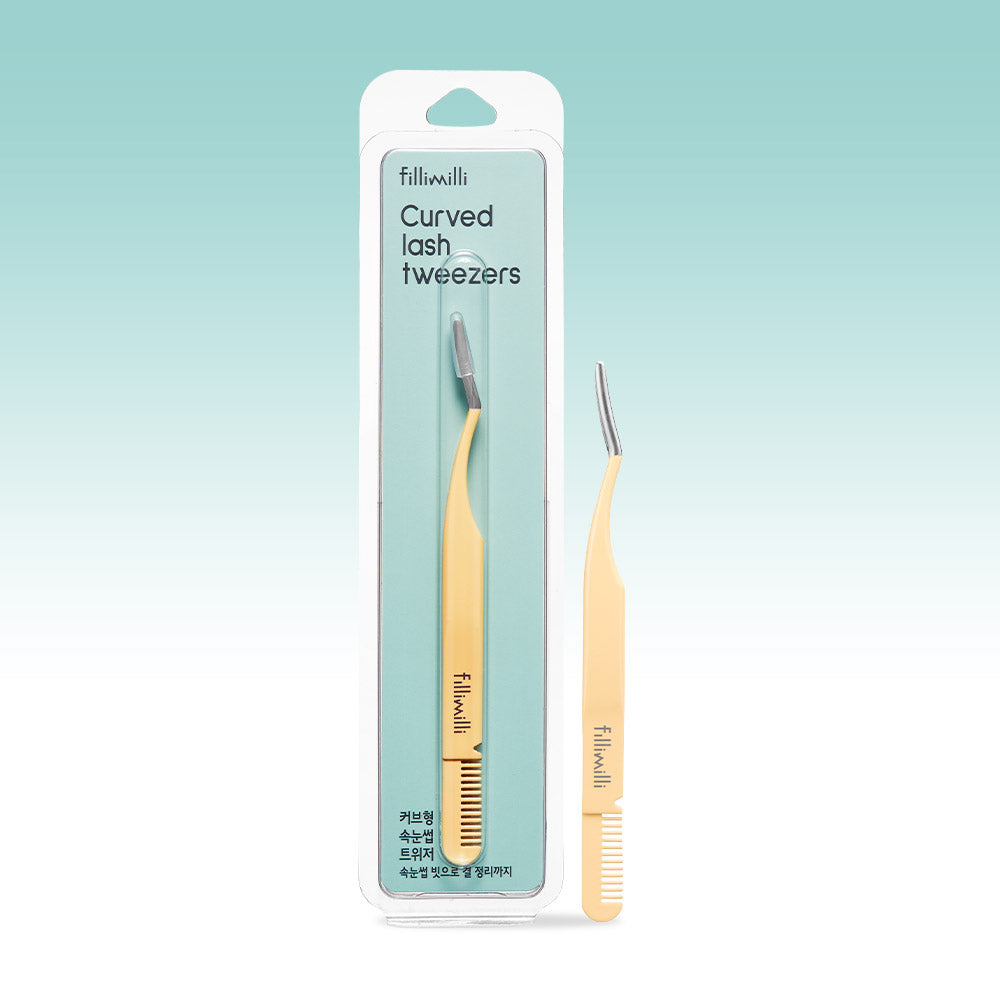 Fillimilli Curved Eyelash Tweezer