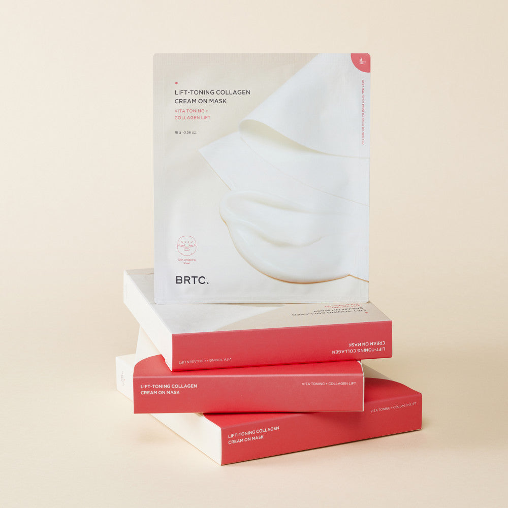 BRTC Re-Toning Collagen Cream-On Mask 5P