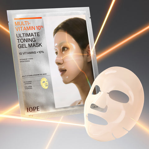 IOPE Multi Vitamin 10% Toning Gel Mask 30g (5-Pack)