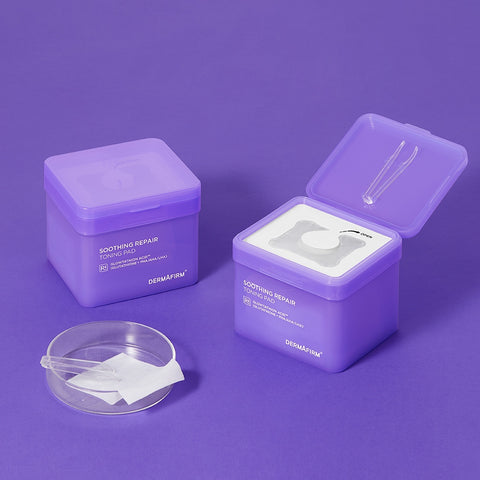 Dermafirm Soothing Repair Water-Glow Toning Pad R4 180ml (70 Pads)
