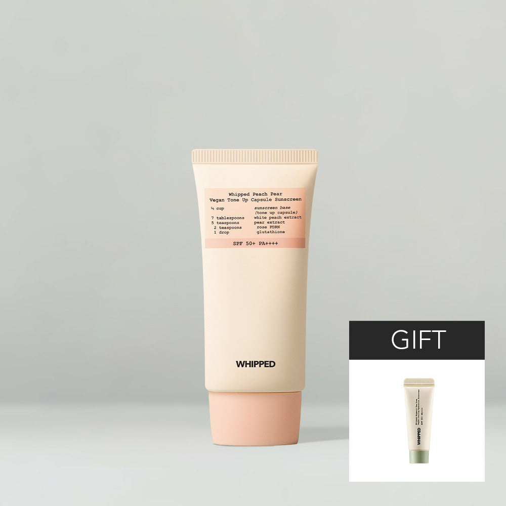 Whipped Peach Pear Vegan Tone-Up Capsule Sunscreen 50ml