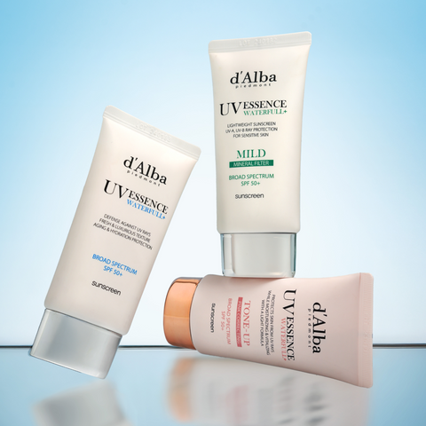 d'Alba Vita Capsule Anti-Aging Sunscreen Green Tone-Up 50ml + Vita Sun 50ml, Set of 2