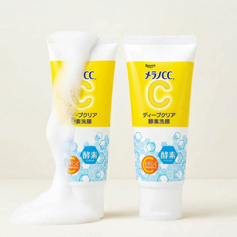 Melano CC Enzyme Face Wash Foam Cleanser 130g (2 Pack)